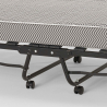 Lit pliant en microfibre avec matelas et lattes 80x190cm Demetra Achat