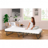 Brandina letto pieghevole con doghe e materasso 80x180cm in microfibra Apollo Scelta