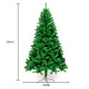 Künstlicher Weihnachtsbaum Traditionell Abgeschmückt 210 cm Gothenburg Angebot