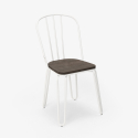 chaise industrielle en acier style pour bar et cuisine design ferrum 