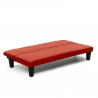 Canapé convertible 2 places clic clac en similicuir Topazio Joy Achat