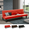 Divano Letto piccolo in similpelle per monolocale bilocale Topazio Joy Modello