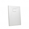 Unterputz rechteckige Harz Duschwanne 100x70 Stone Modell