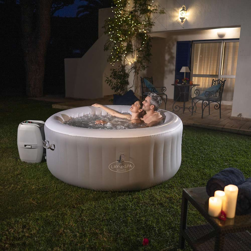 Bestway Inflatable Jacuzzi Lay Z Spa St Lucia Airjet Hot Sex Picture