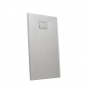Piatto doccia filo pavimento rettangolare in resina 120x70 Stone 