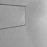 Piatto doccia filo pavimento rettangolare in resina 120x70 Stone 