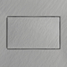Piatto doccia filo pavimento rettangolare in resina 120x70 Stone 