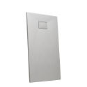 Piatto doccia in resina filo pavimento rettangolare 140x70 design moderno Stone 