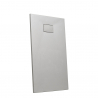 Piatto doccia in resina filo pavimento rettangolare 140x70 design moderno Stone 