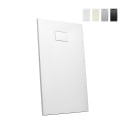 Piatto doccia filo pavimento rettangolare in resina 120x90 Stone 