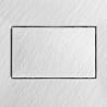 Piatto doccia filo pavimento rettangolare in resina 120x90 Stone 