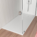 Piatto doccia filo pavimento rettangolare in resina 120x90 Stone 