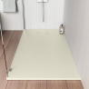Piatto doccia in resina filo pavimento rettangolare 140x90 design moderno Stone Scelta