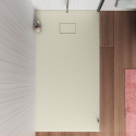 Piatto doccia filo pavimento resina rettangolare 160x70 design moderno Stone Scelta