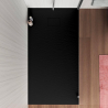 Piatto doccia filo pavimento resina rettangolare 160x70 design moderno Stone 