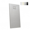Piatto doccia filo pavimento resina rettangolare 160x80 Stone Promozione