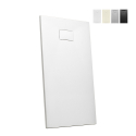 Piatto doccia filo pavimento resina rettangolare 160x90 Stone 