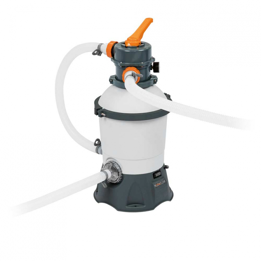 Pompa Filtro a Sabbia Bestway 58515 per Piscina 3,028 L Flowclear Promozione