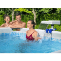 Bestway 58619 cascata multicolore Led piscina fuori terra Soothing Flowclear Saldi