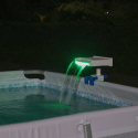 Bestway 58619 cascata multicolore Led piscina fuori terra Soothing Flowclear Sconti