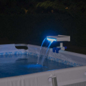 Bestway 58619 cascata multicolore Led piscina fuori terra Soothing Flowclear Catalogo