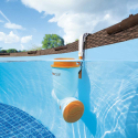 Bestway 58462 pompa filtro a cartuccia skimmer per piscina fuori terra Skimatic Flowclear Offerta
