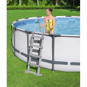 Sicherheitsleiter Beckenleiter Pool Außenschwimmbad Höhe 122cm Bestway 58331 Rabatte