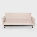 3-Sitzer Liegesofa Stoff Bett clic clac modernes Design Tulum 