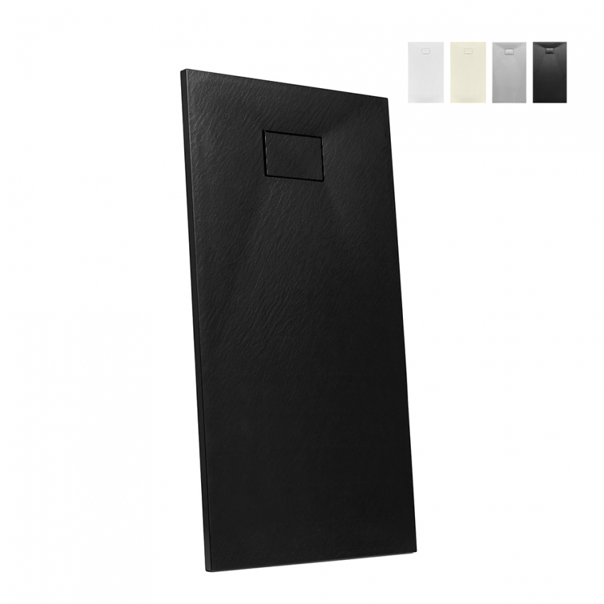 Unterputz rechteckige Harz Duschwanne 160x70 modernes Design Stone Unterputz rechteckige Harz Duschwanne 160x70 modernes Design Stone