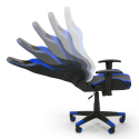 Poltrona ufficio gaming ergonomica similpelle cuscini SilverStone Sky Catalogo