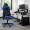 Ergonomischer Büro- und Gaming-Stuhl Design Richtungskissen und Armlehnen Sky Verkauf