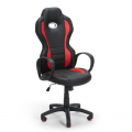 Sedia poltrona da ufficio sportiva racing ecopelle ergonomica FFire Promozione