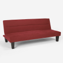 Ametista Rainbow 2-Sitzer Schlafsofa aus Samt und Mikrofaser in modernem Design Eigenschaften