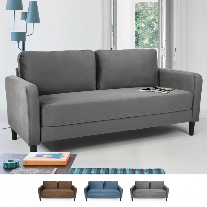 Modernes Design 3-Sitzer Sofa für Wohnzimmer in Portland Stoff Lagerbestand Modernes Design 3-Sitzer Sofa für Wohnzimmer in Portland Stoff Lagerbestand