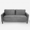 Modernes Design 3-Sitzer Sofa für Wohnzimmer in Portland Stoff Modell