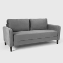 Modernes Design 3-Sitzer Sofa für Wohnzimmer in Portland Stoff Eigenschaften