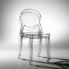Transparenter Modernes Design Stühle für Küche Esszimmer Bar Restaurant Scab Igloo Rabatte