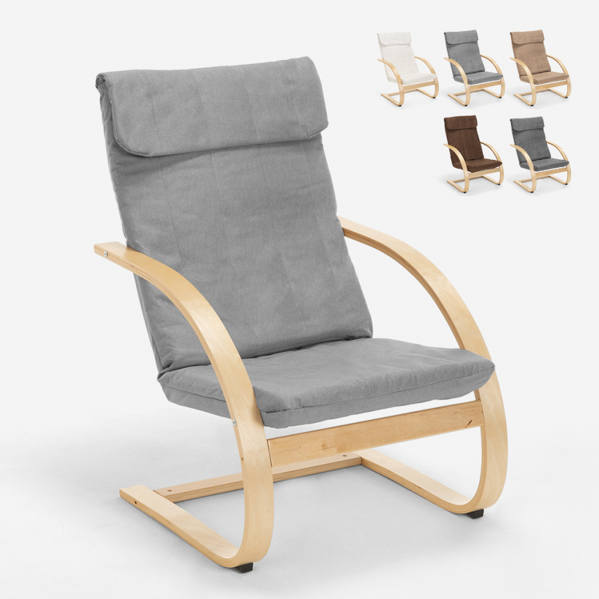 Fauteuil de bureau et salon ergonomique en bois design nordique Aarhus Offre Fauteuil de bureau et salon ergonomique en bois design nordique Aarhus Offre