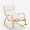 Sessel Schaukelstuhl Im Ergonomischen Skandinavischen Design Aalborg Maße