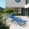 Klappstrand- und Gartenliegestuhl mit Mehreren Positionen Zero Gravity Emily Lux 