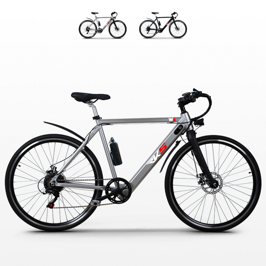 Vélo électrique avec cadre en aluminium ebike pour homme 250W Shimano W6 Offre