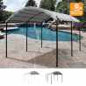 Gazebo 3x4 metri copertura bar giardino acciaio Onda uv Vendita