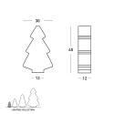 Lampada da terra tavolo albero di Natale design moderno Slide Lightree Misure