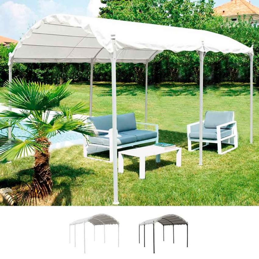 Gazebo da giardino 3X4 bar ristorante copertura auto Onda Vendita Gazebo da giardino 3X4 bar ristorante copertura auto Onda Vendita