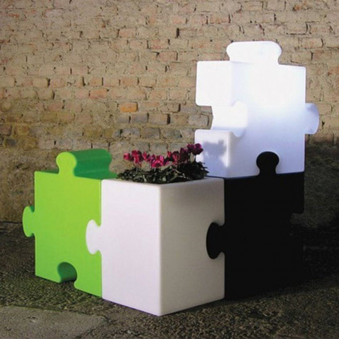 Lampada da terra modulare design moderno Slide Puzzle Corner Promozione