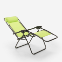 Chaise longue de plage et jardin pliante multipositions Emily Zero Gravity 