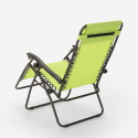 Chaise longue de plage et jardin pliante multipositions Emily Zero Gravity 