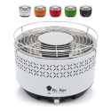 Rauchfreier Tischgrill BBQ Holzkohlegrill mit Ventilator für balkon Galeras Angebot