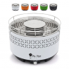 Rauchfreier Tischgrill BBQ Holzkohlegrill mit Ventilator für balkon Galeras Angebot