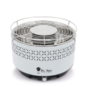 Rauchfreier Tischgrill BBQ Holzkohlegrill mit Ventilator für balkon Galeras 